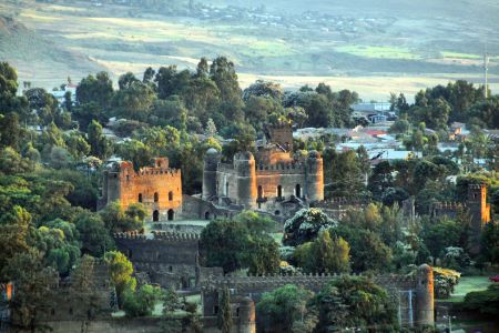 Éthiopie - Gondar -  Fasil Ghebbi Site du patrimoine mondial de l'UNESCO